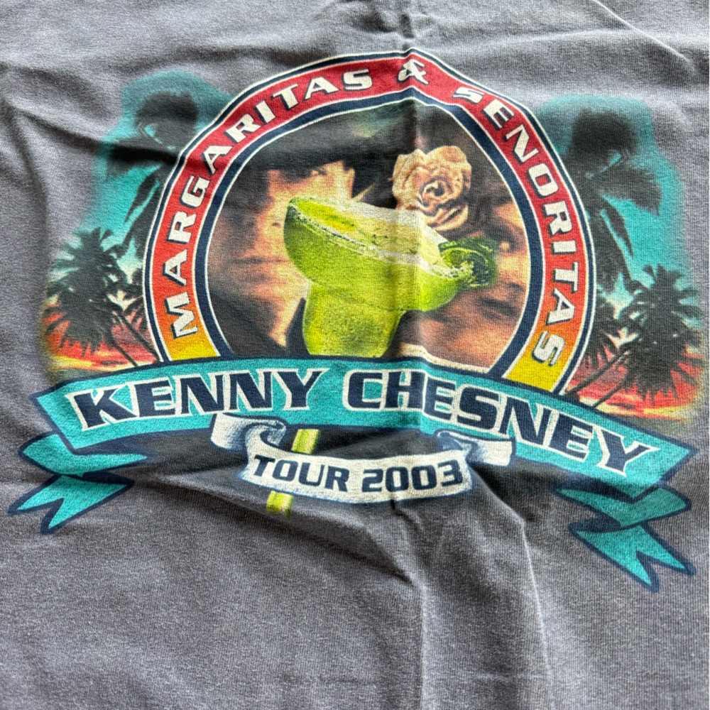 Kenny Chesney Vintage 2003 Concert Shirt
